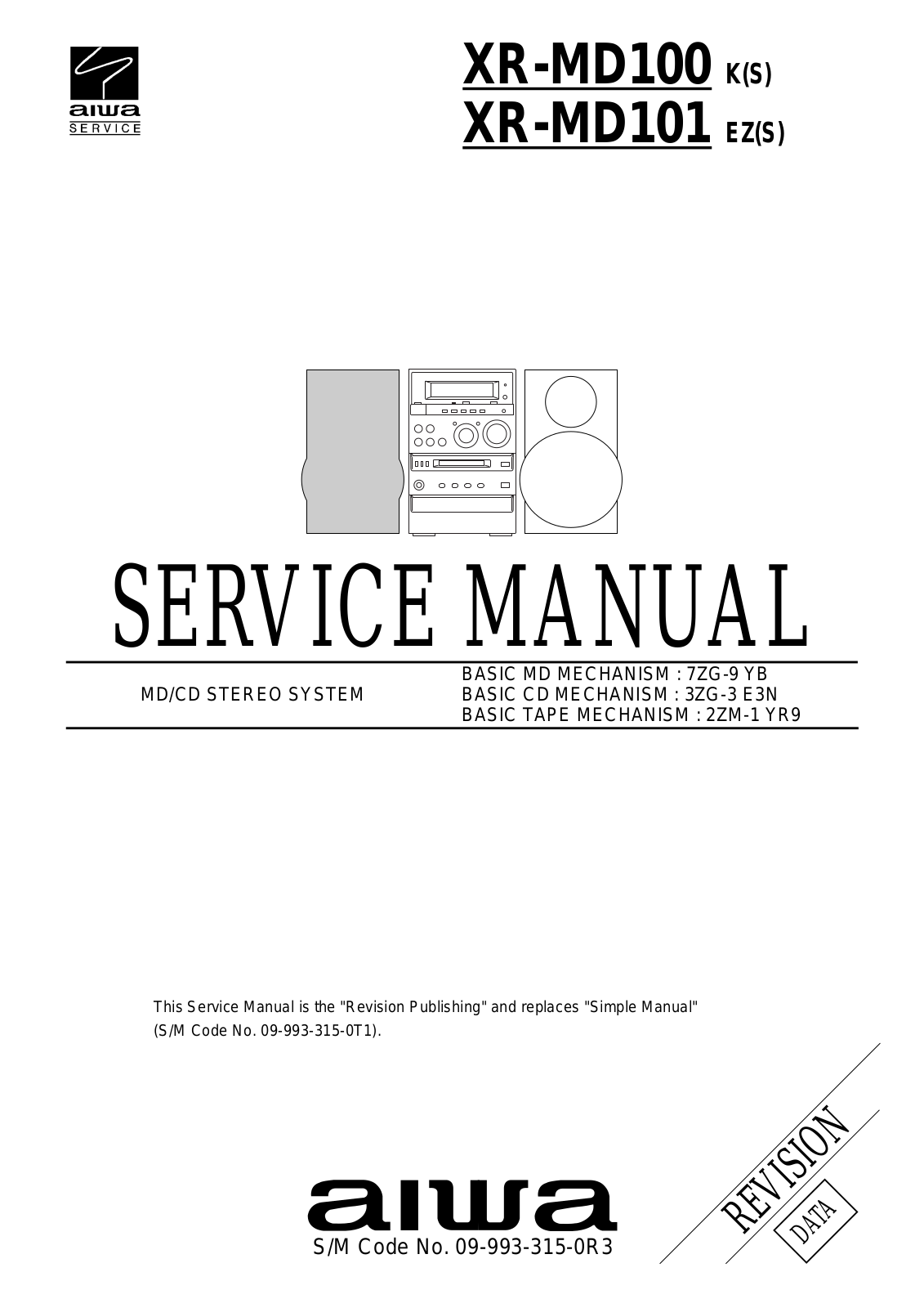 LG XR MD100, XR MD101 Service Manual