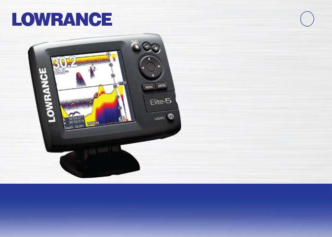 LOWRANCE Elite-5 User Manual