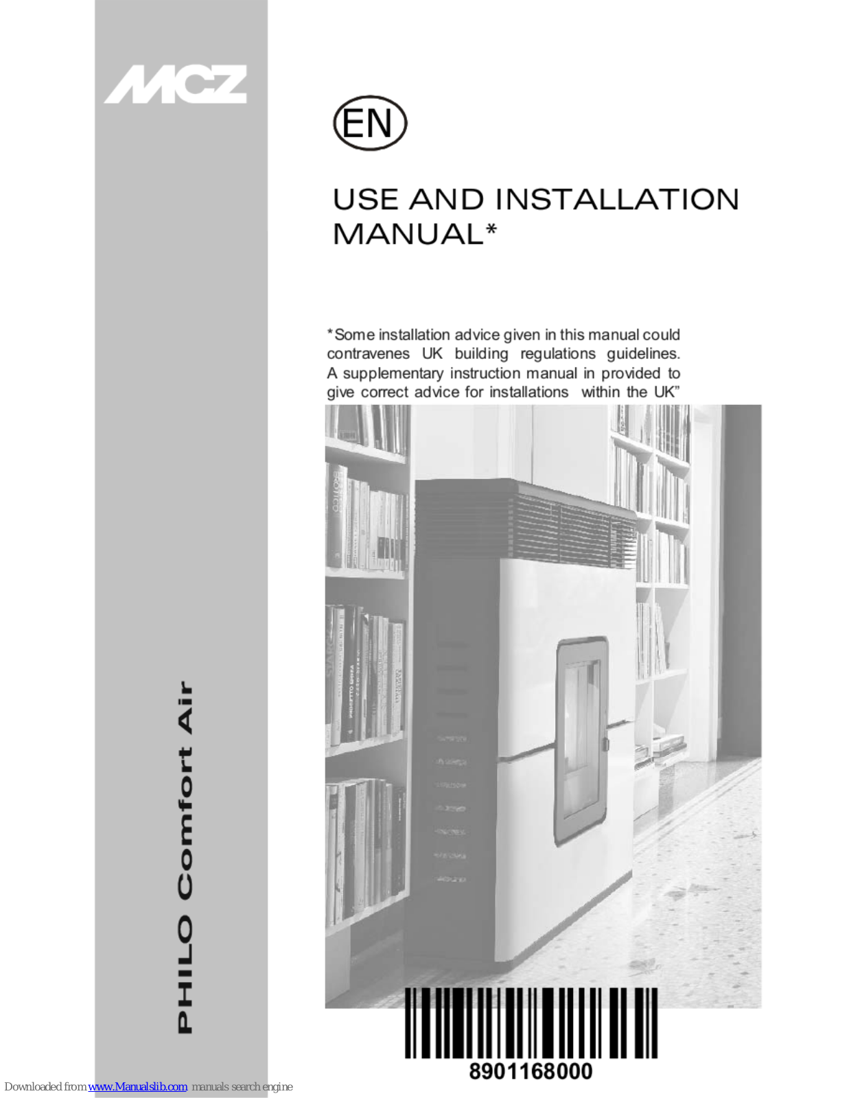 MCZ PHILO Comfort Air Installation Manual