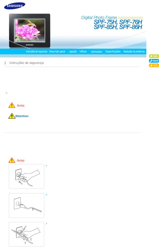 Samsung SPF-75H, SPF-85H, SPF-86H User Manual