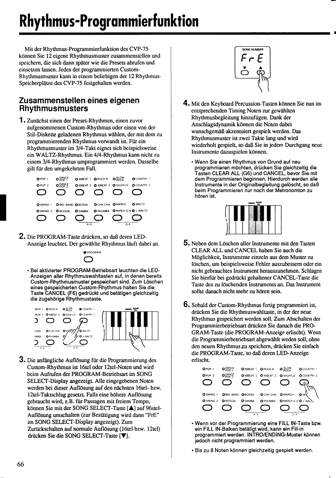 Yamaha CVP-75 User Manual