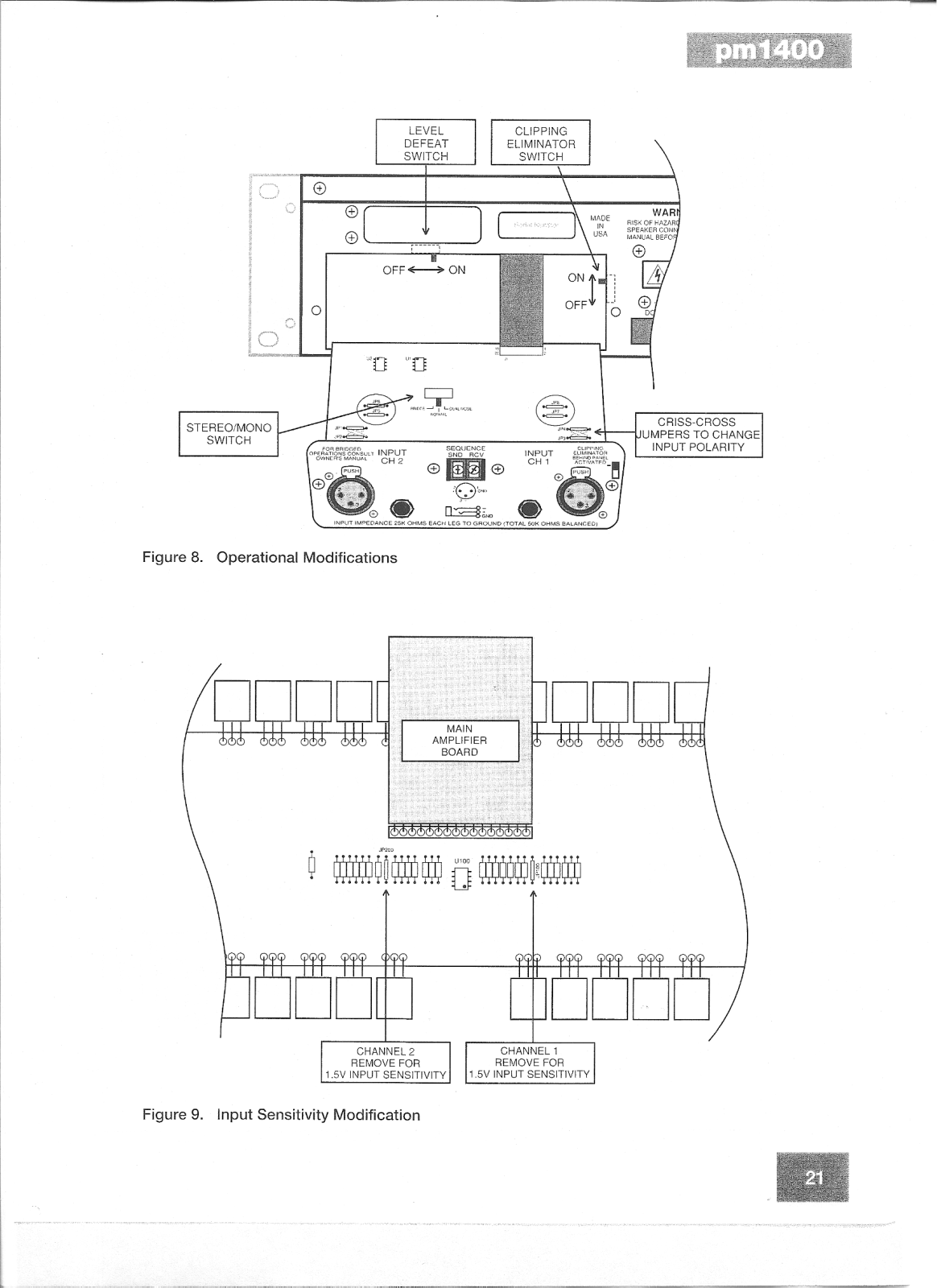 Carver Professional PM-140 Schematic