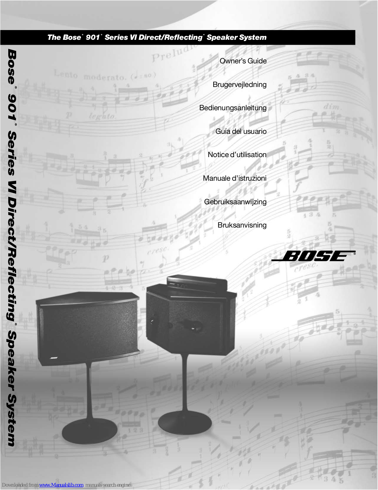 Bose 901 Series Owner's Manual