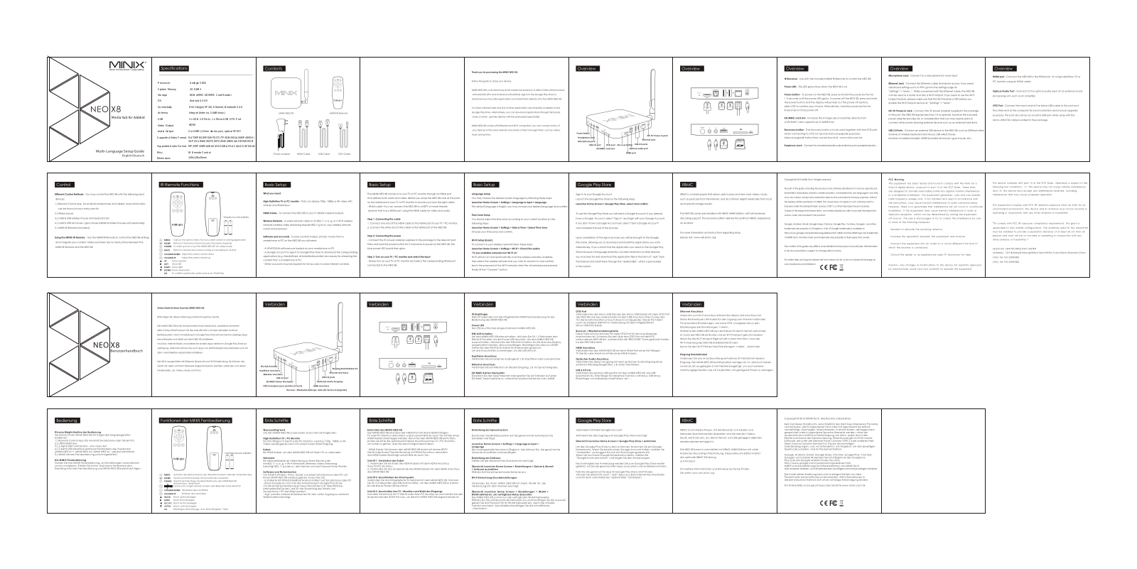 J and W TECHNOLOGY NEOX8 Users Manual