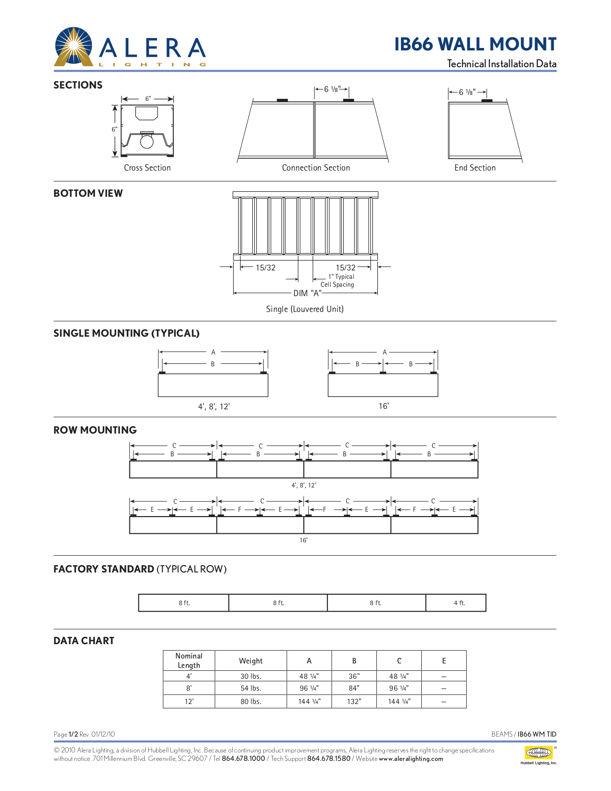 Alera Lighting IB66 User Manual