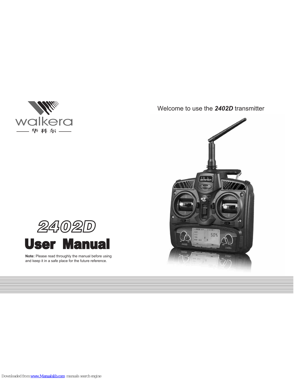 Walkera 2402D User Manual