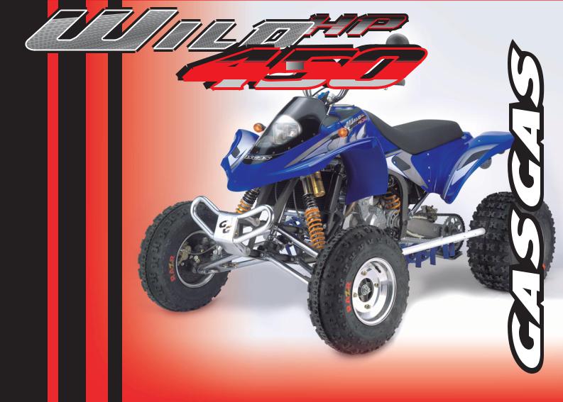 Gas gas WILD HP 450 Manual