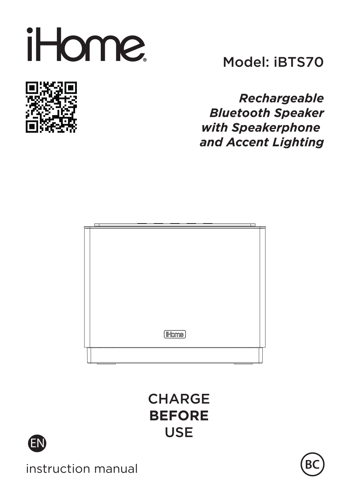 SDI Technologies IBTS70 User Manual