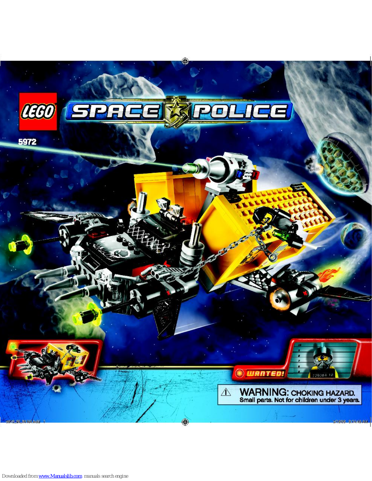 LEGO Space Police 5972 Building Instructions