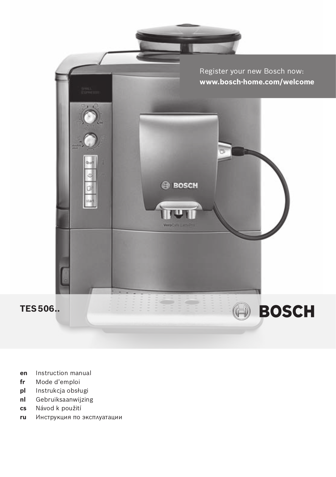 Bosch TES50621RW User Manual