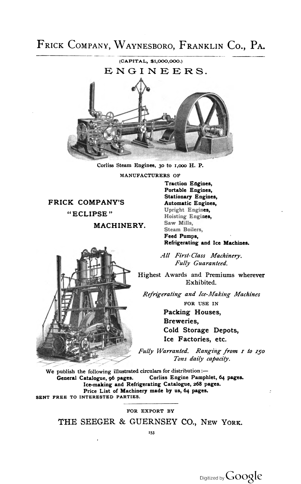 Frick Frick Company Other - ManualMachine.com