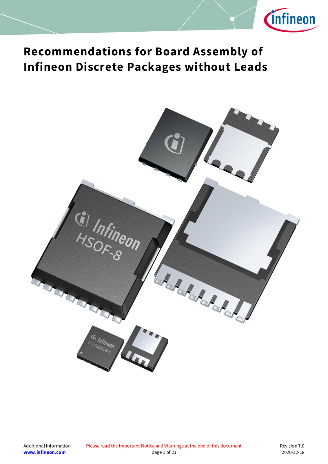 Infineon HSOF-8 User Manual