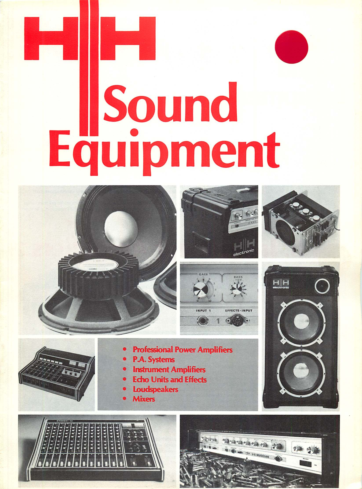 HH Electronics Sound equipment User Manual