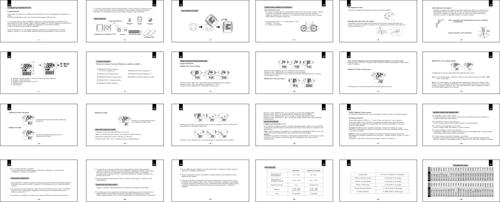 Velomann V1.10 User Manual