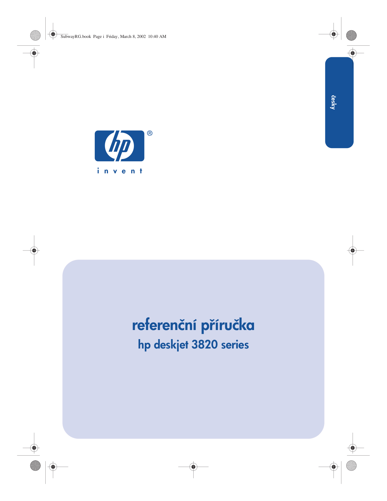 HP Deskjet 3820 Reference Guide