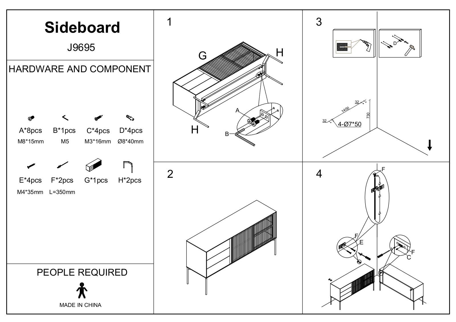 AllModern FALK1132 Installation & Assembly - ManualMachine.com