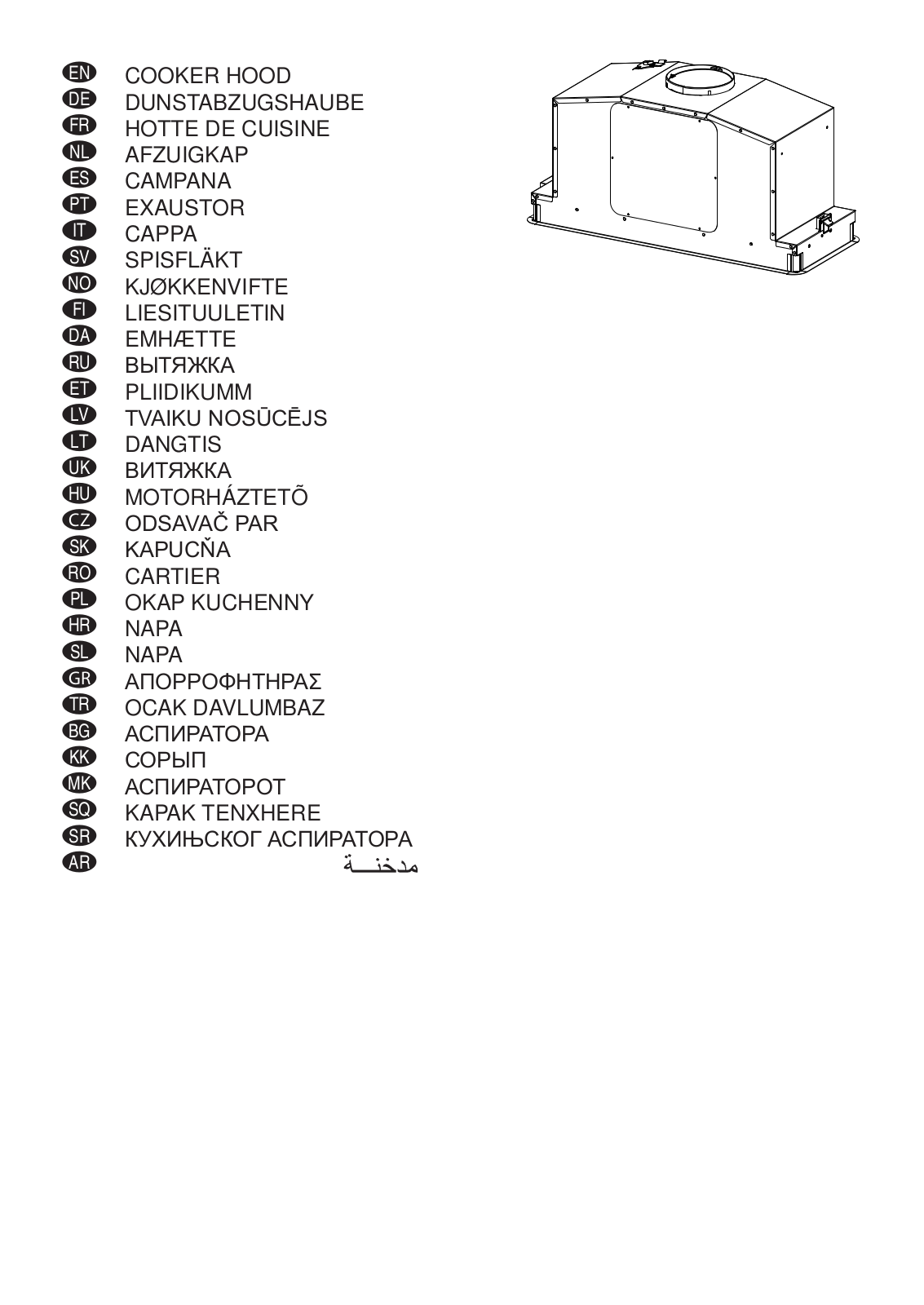 FABER In-Light WH MATT User Manual