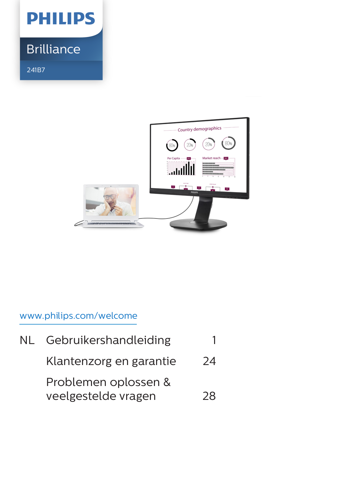 Philips 241B7QUPBEB/27 user manual