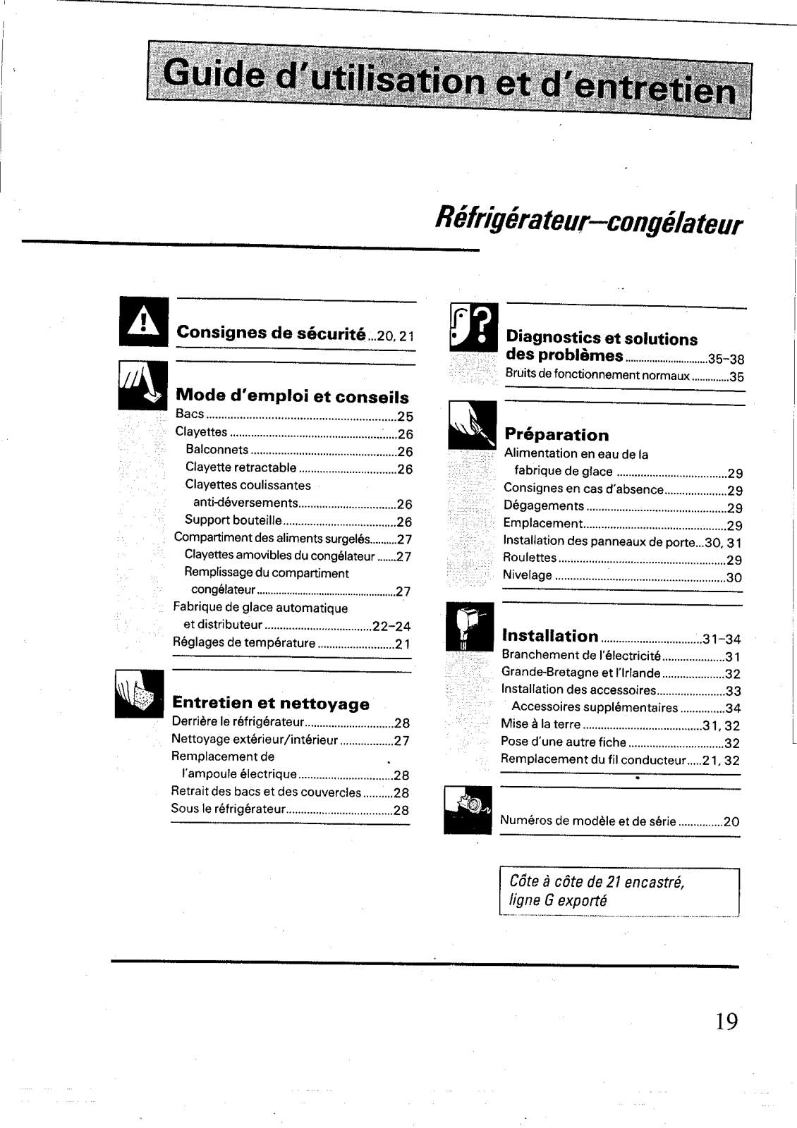 SMEG SRA25X, FA560X, SRA20 User Manual