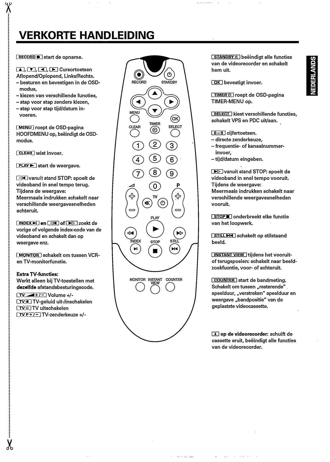 Philips VR466/39, VR466/03, VR466/02 User Manual