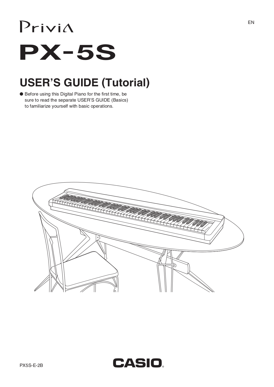 Casio Privia PX-5S User Manual