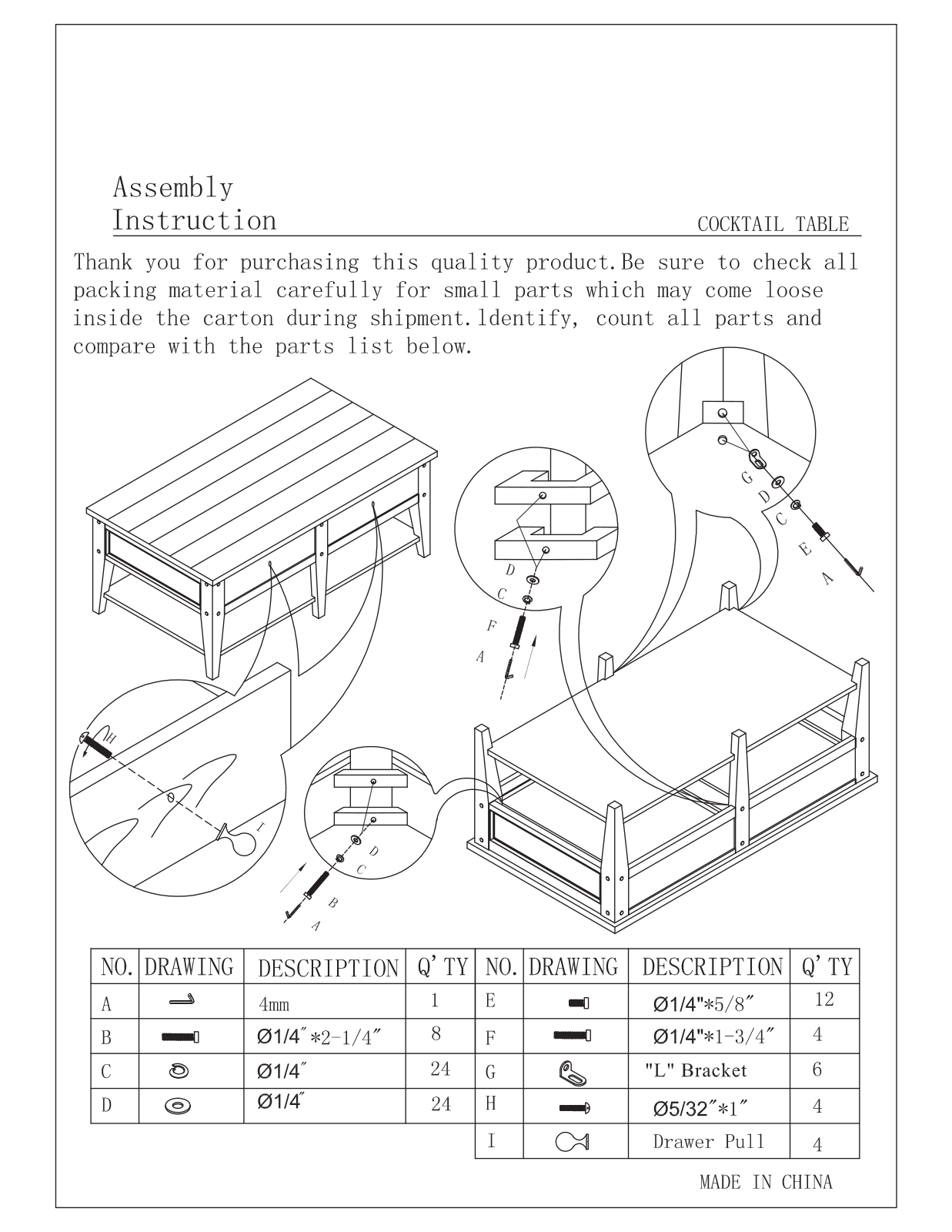 Foundstone W007988915 Installation & Assembly - ManualMachine.com