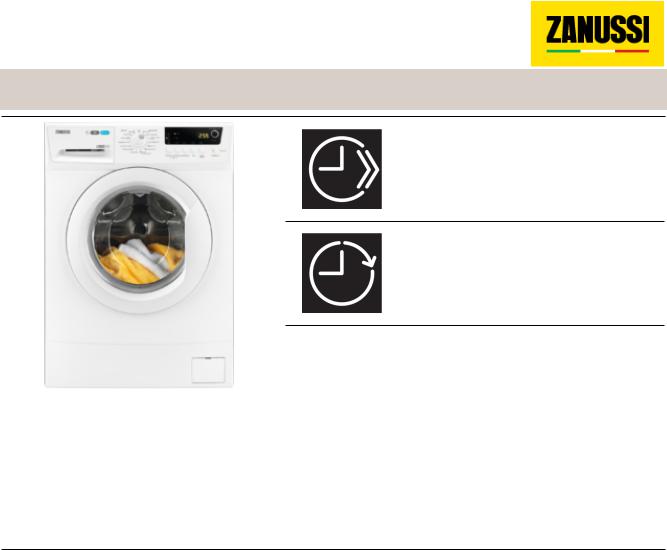 Zanussi ZWS71420V User Manual