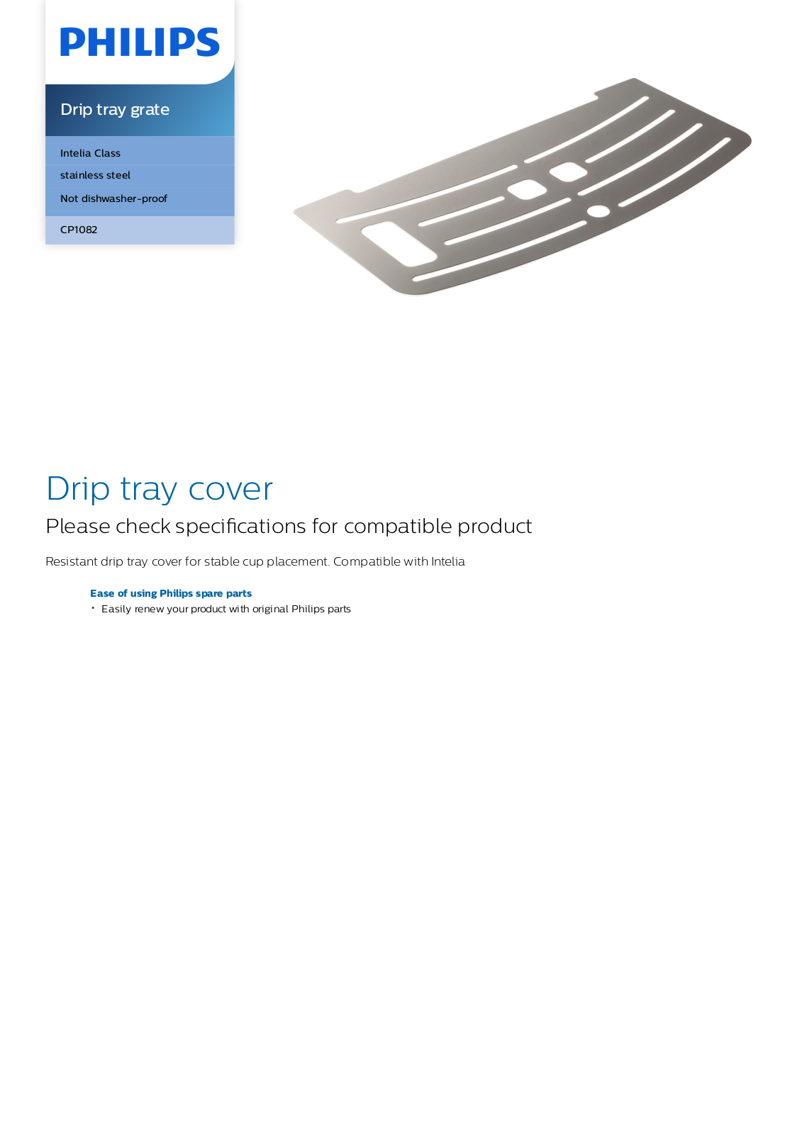 Philips CP1082/01 leaflet - ManualMachine.com