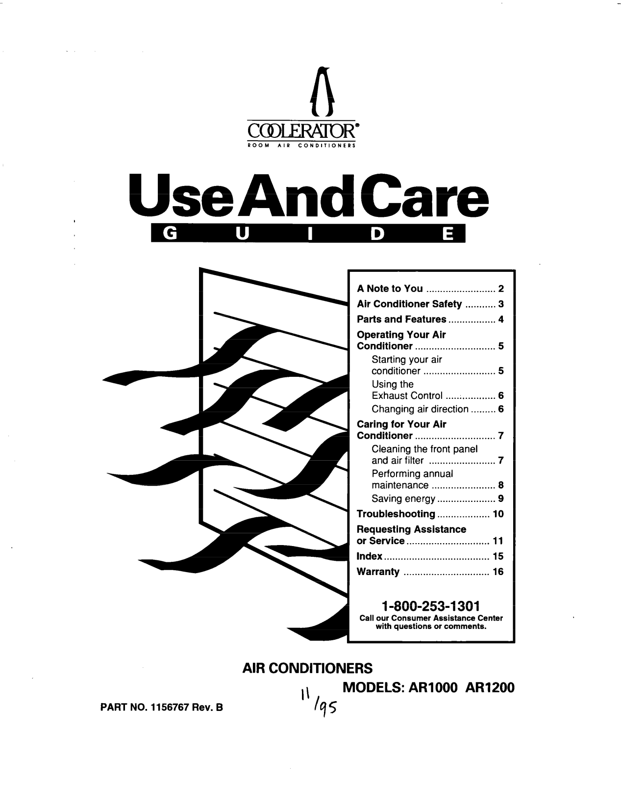 Whirlpool AR1000 User Manual - ManualMachine.com