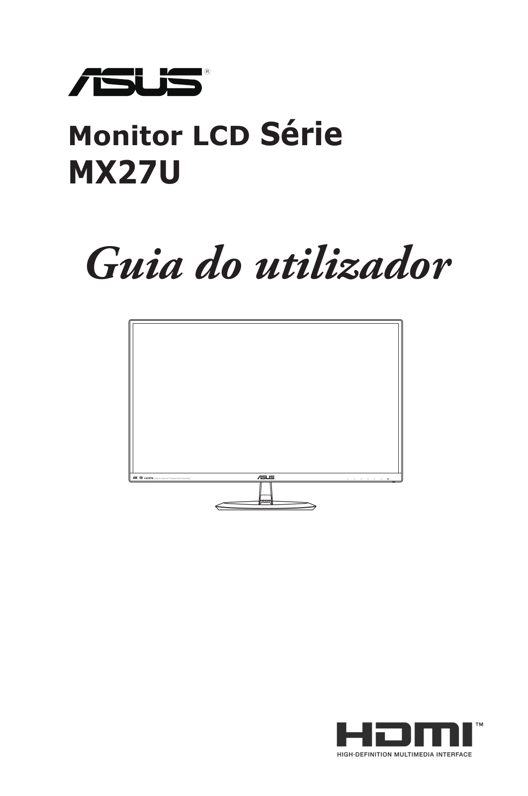 Asus MX27UQ User’s Manual