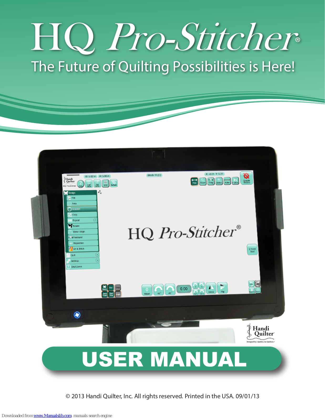 HQ Pro-sTitcher User Manual