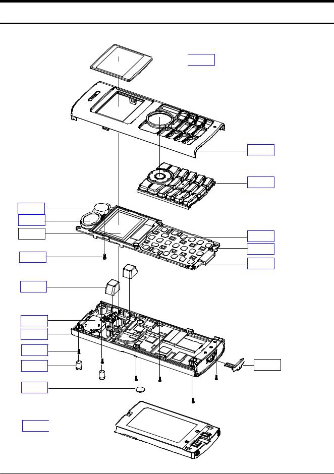 Samsung N707 Exploded View and its Parts list 10