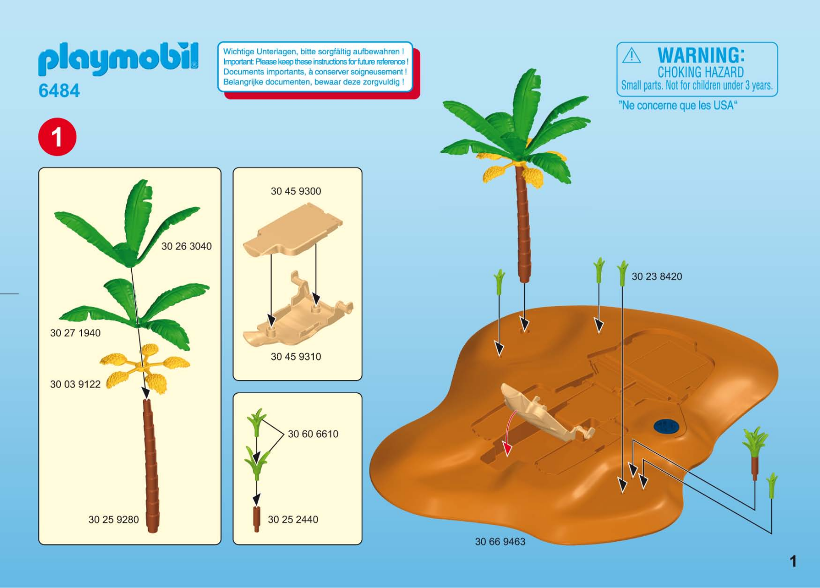 Playmobil 6484 Instructions