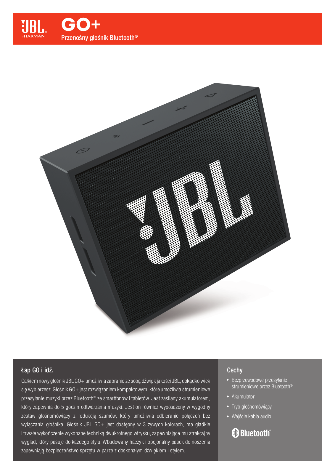 JBL GO+ User Manual