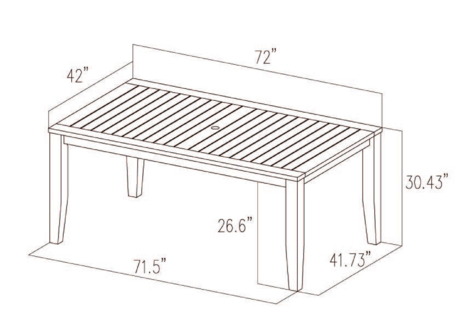 Three Posts™ THPS1372 Dimensions - ManualMachine.com