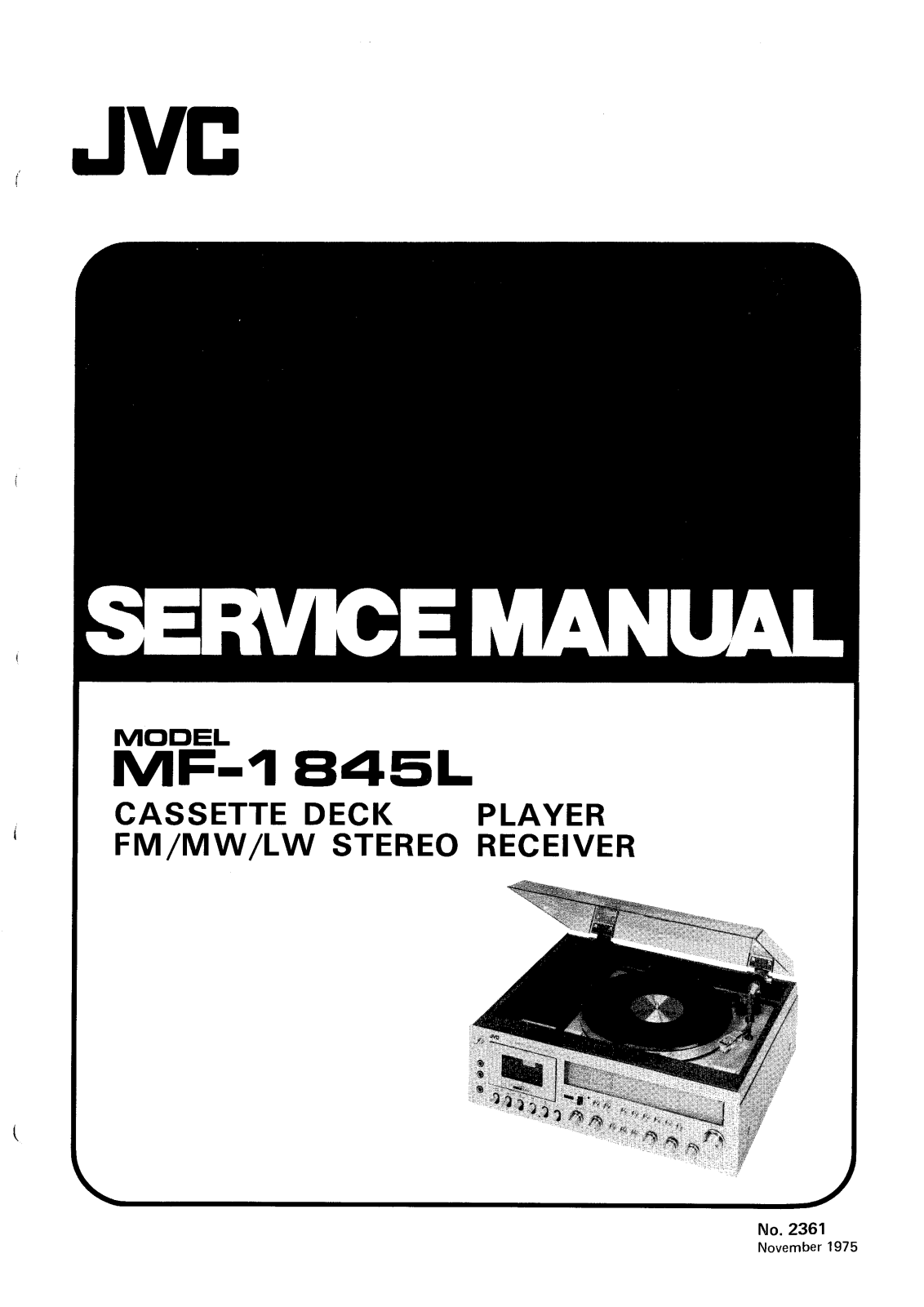 Jvc MF-1845-L Service Manual