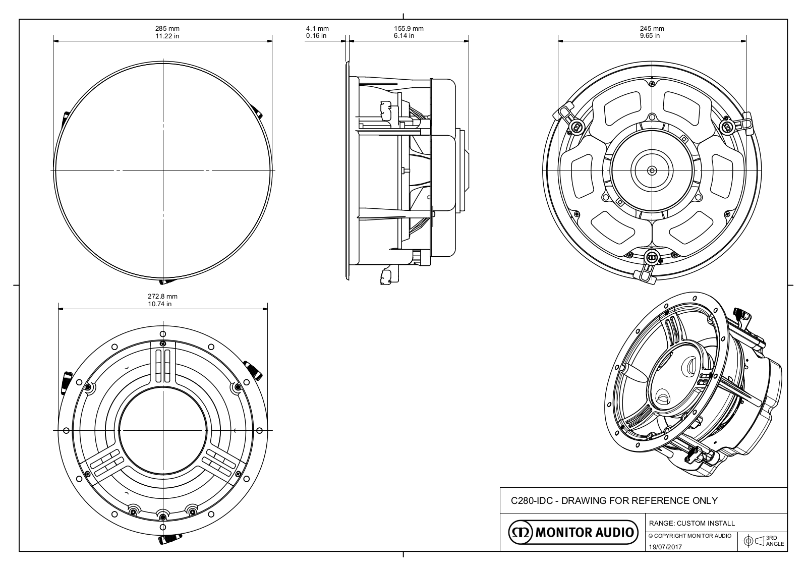 MONITOR AUDIO C280-IDC (Core) custom_install_-_c280-idc.pdf