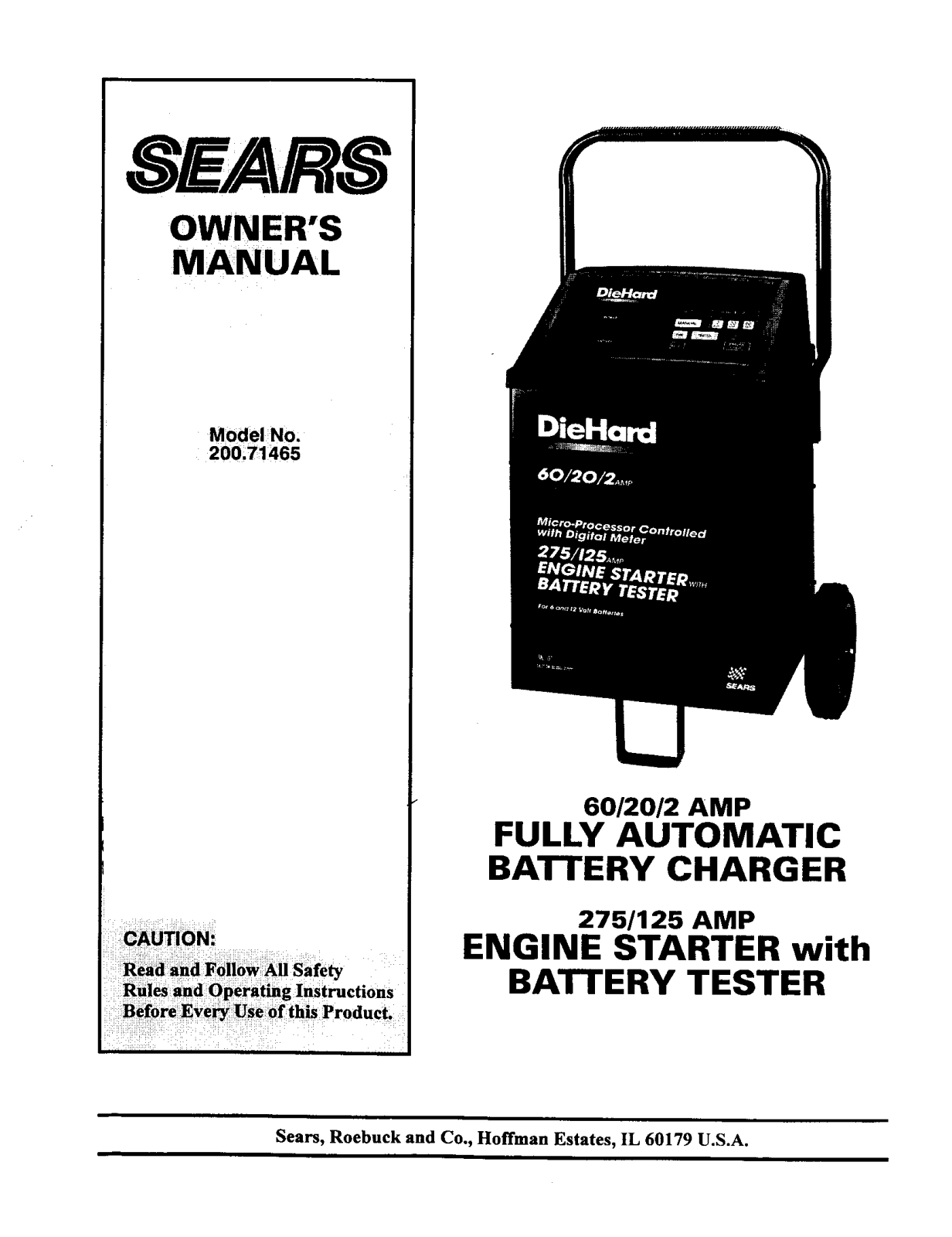 Diehard 200.71465 User Manual - ManualMachine.com