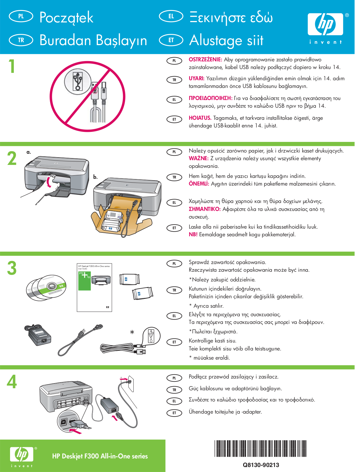 Hp DESKJET F375, DESKJET F325, DESKJET F380, DESKJET F300, DESKJET F390 User Manual