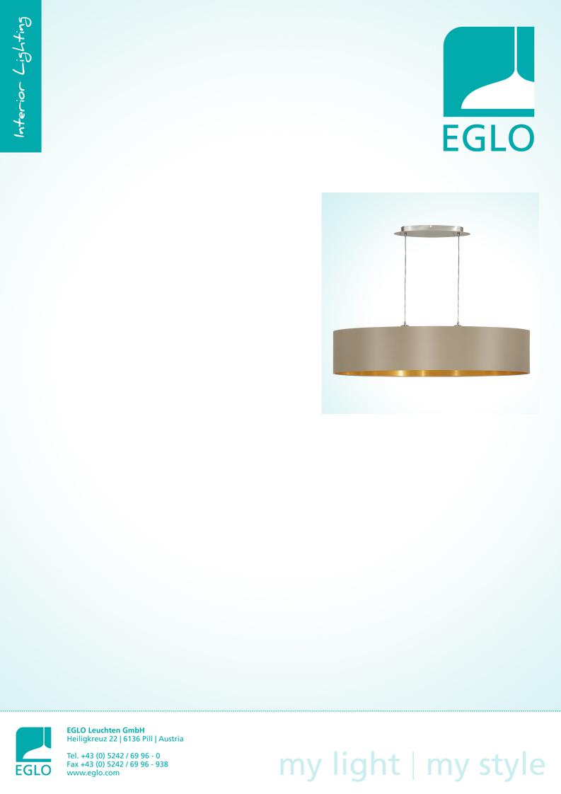 Eglo 31618 Service Manual