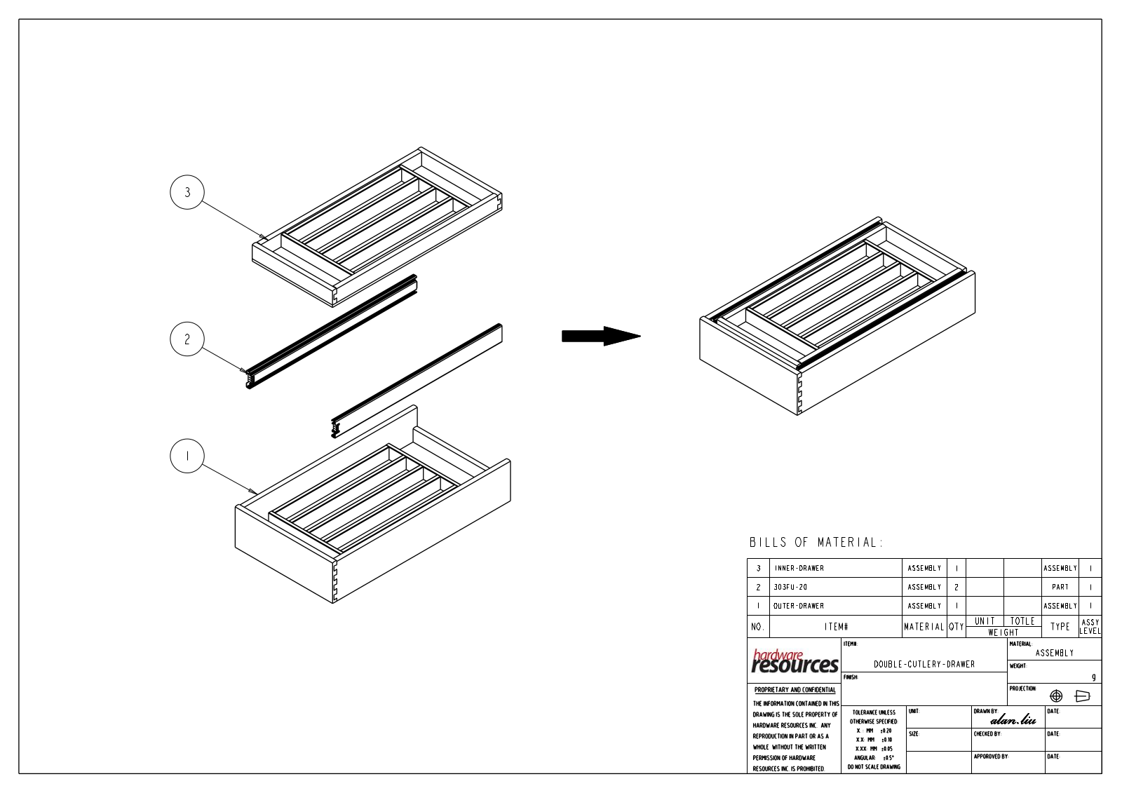 Hardware Resources HWSC1609 Dimensions - ManualMachine.com