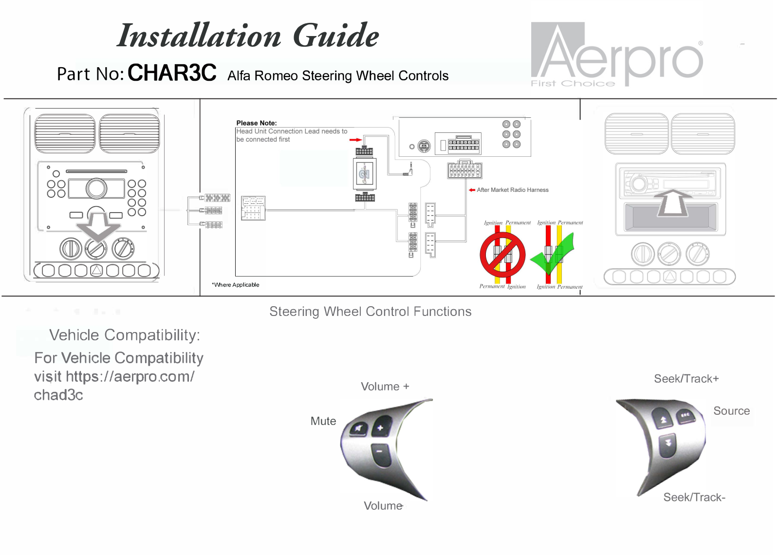 AERPRO CHAR3C Installation Guide - ManualMachine.com