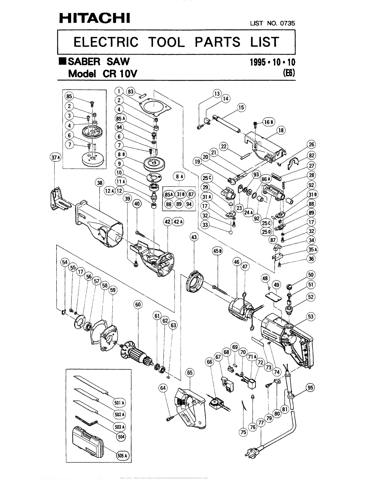 Hitachi CR10V User Manual
