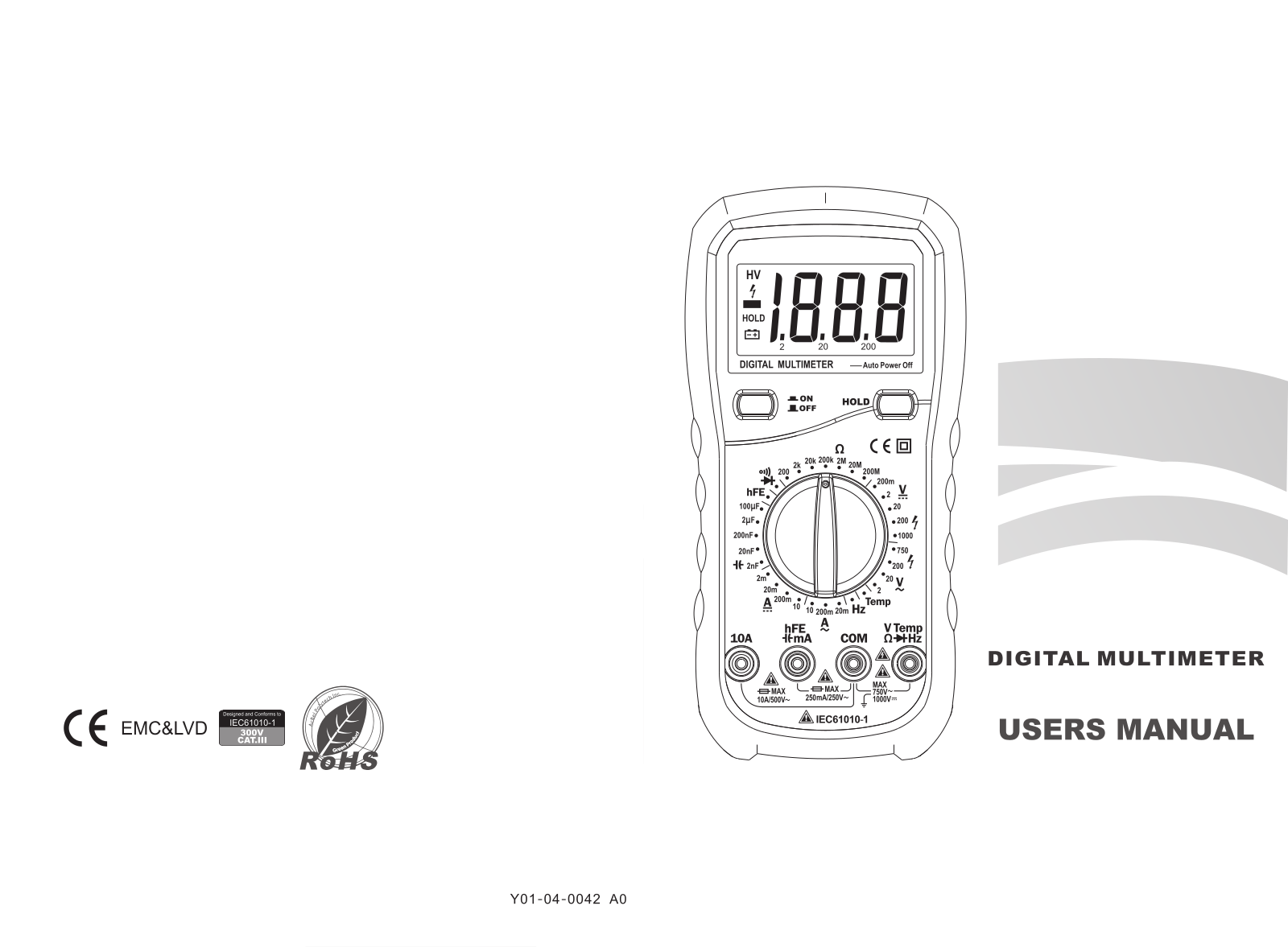 Peakmeter PM64 User Manual