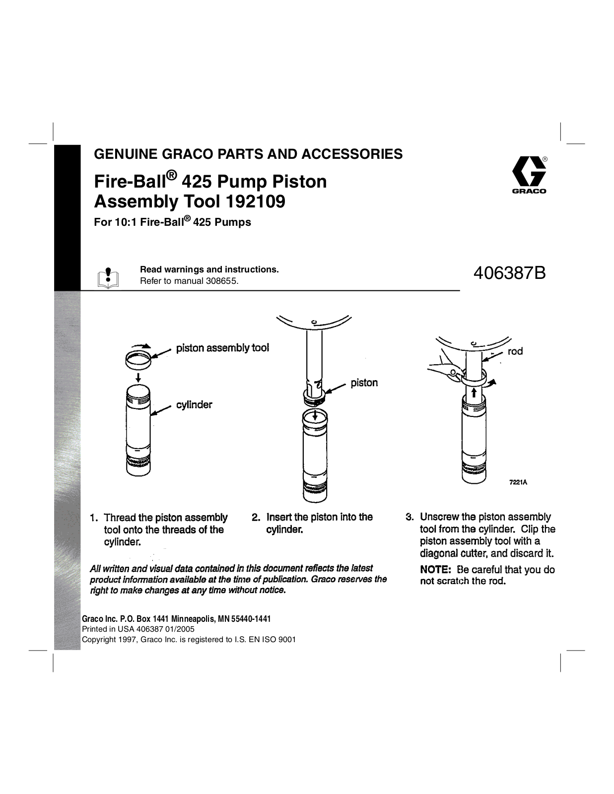 Graco 406387B User Manual