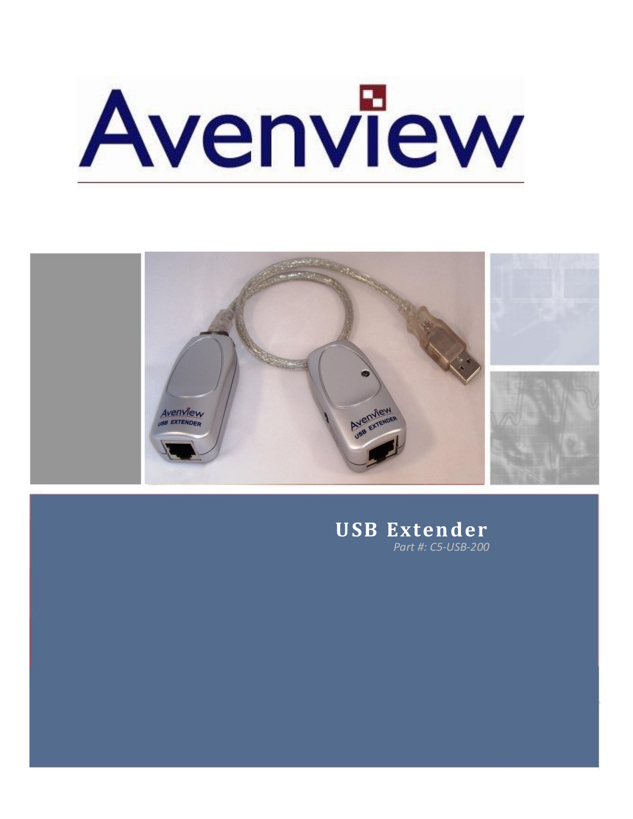 Avenview C5-USB-200 User Manual