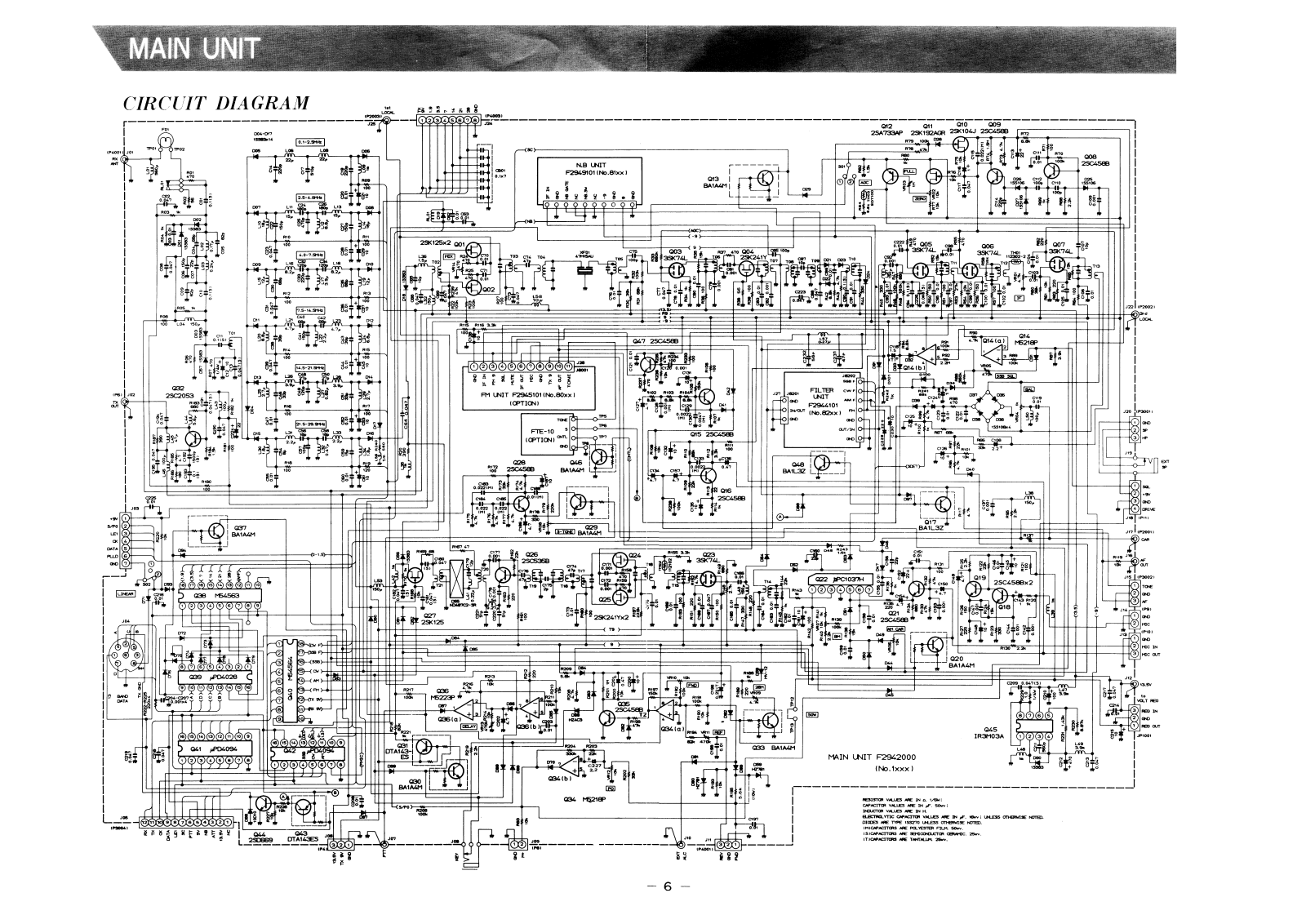 Yaesu FT-747 Schematic Diagram