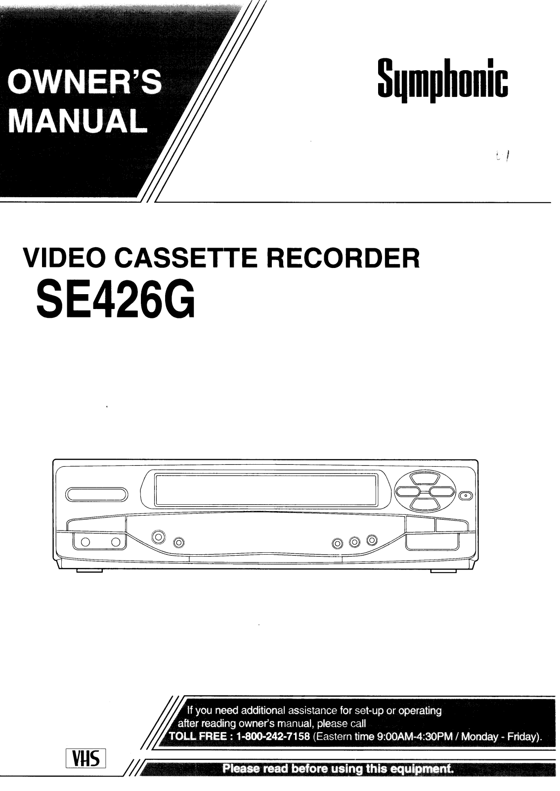 FUNAI SE426G, SE426G User Manual