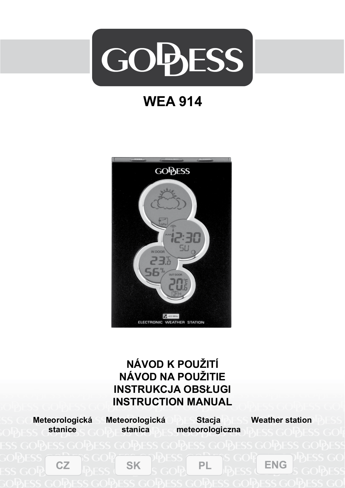 Goddess WEA 914 User Manual