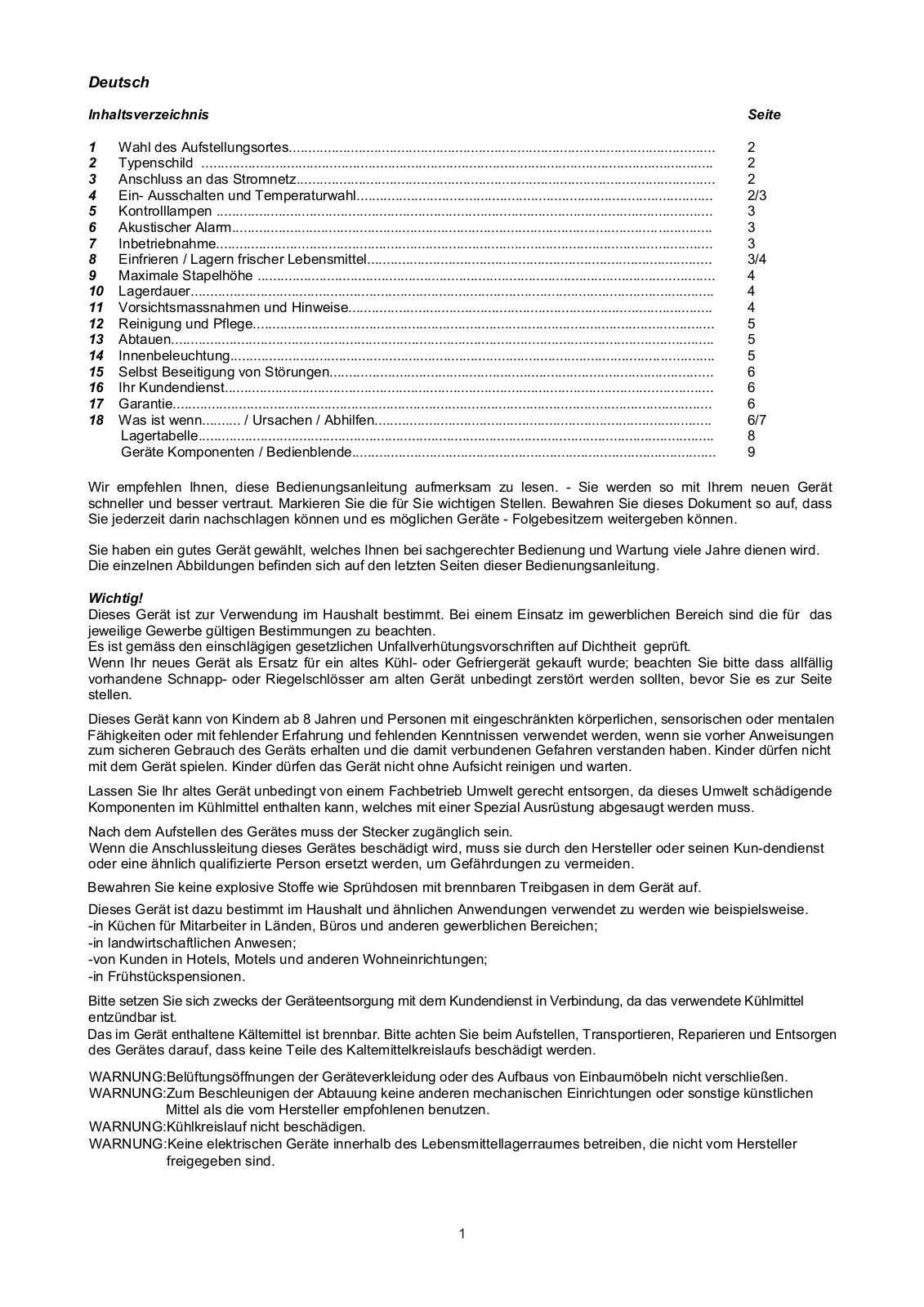 HAIER LW-110R User Manual